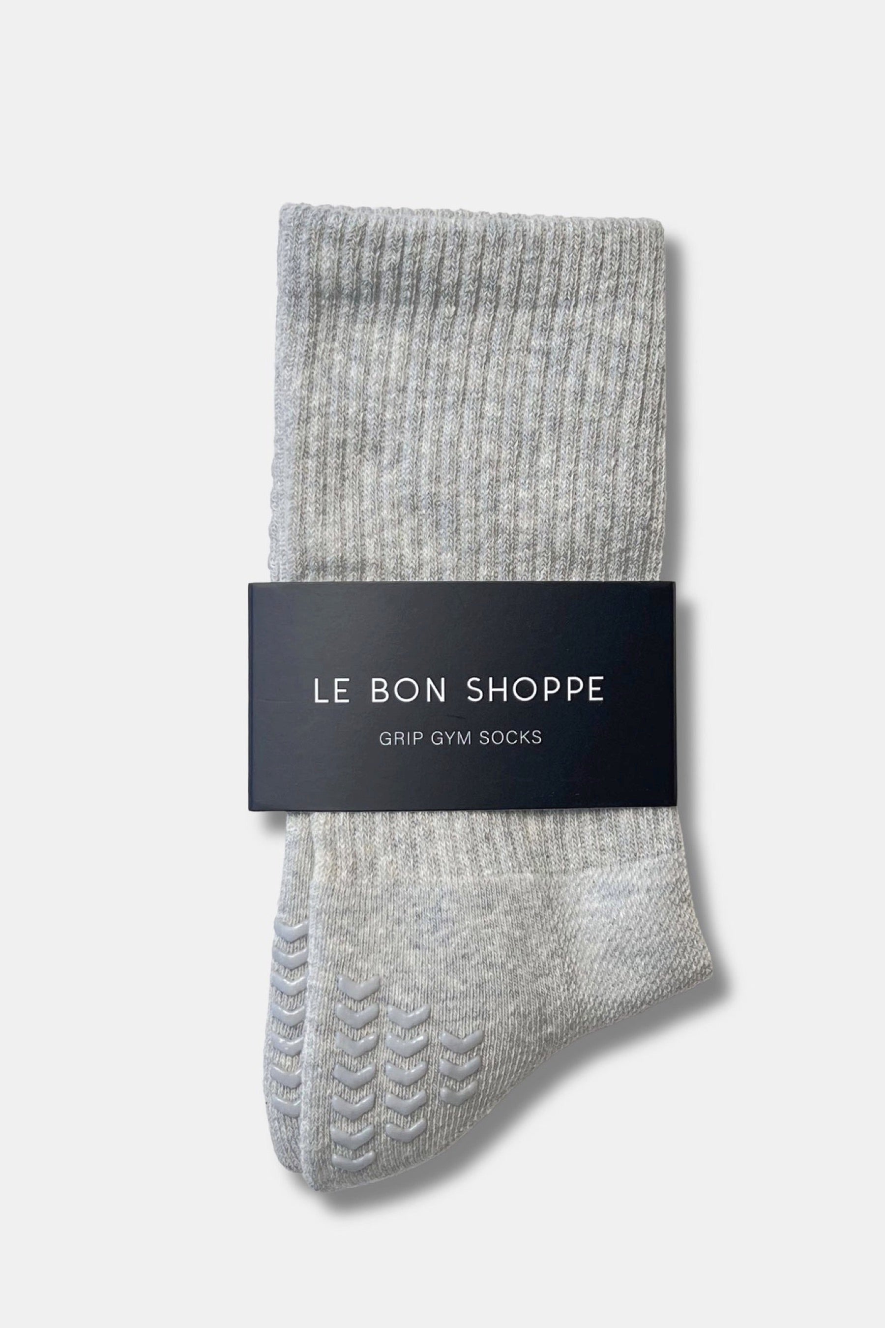 Grey Grip Gym Socks
