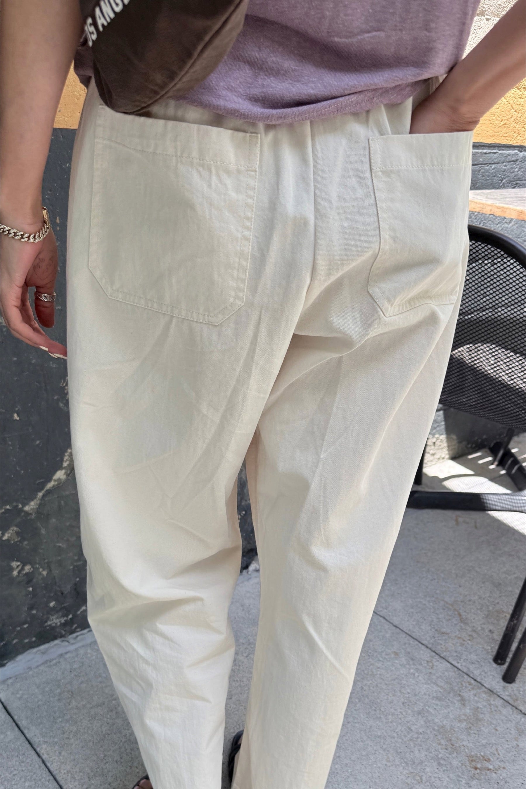 Ecru Gardeners Pants