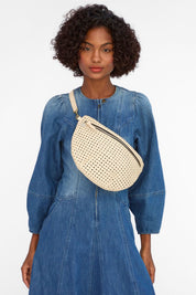 Cream Rattan Grande Fanny