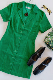 Grass Cord Francoise Dress
