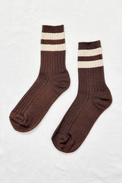Espresso Varsity Her Socks