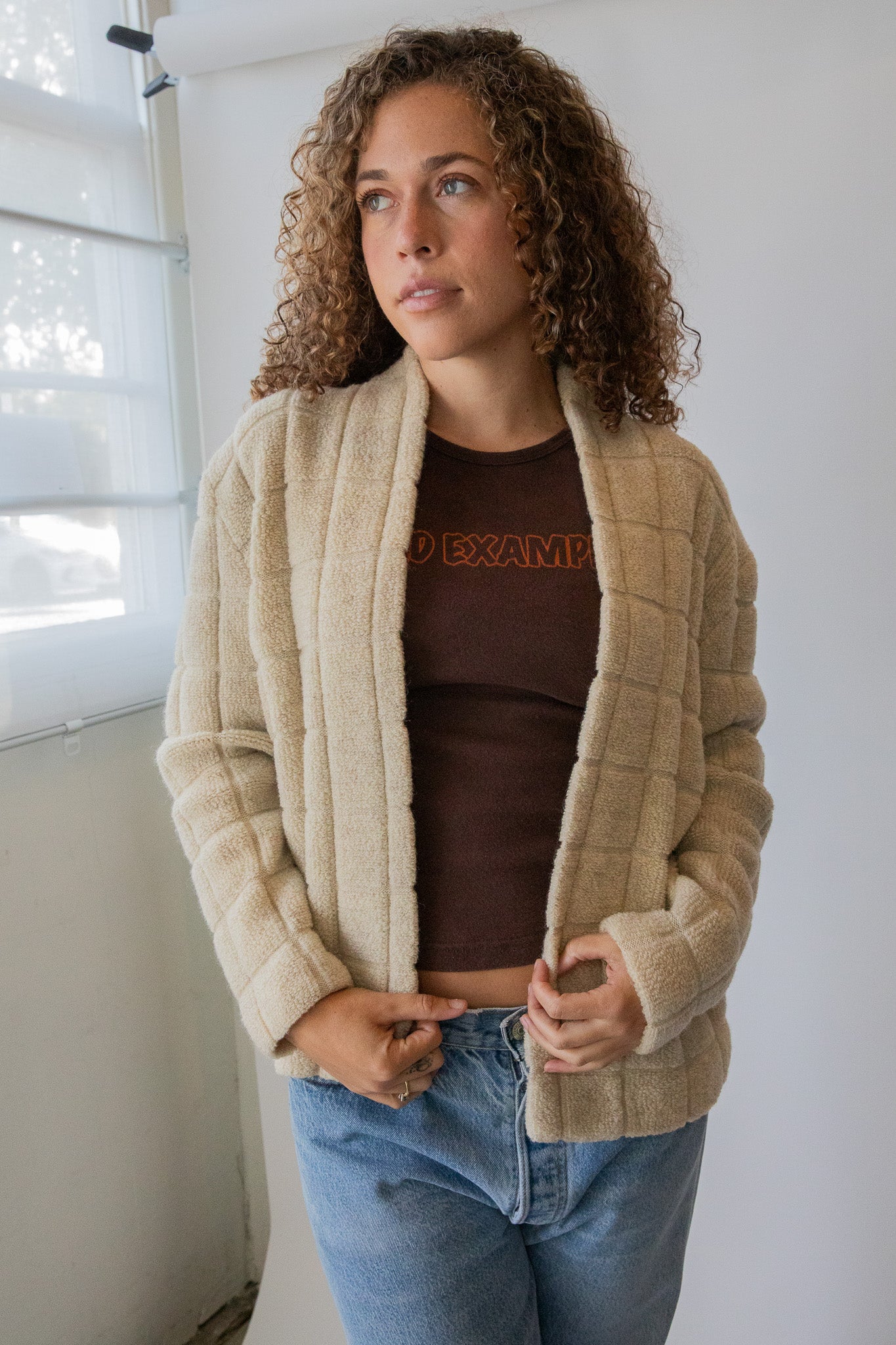 P.G.E. Tufted Cardigan