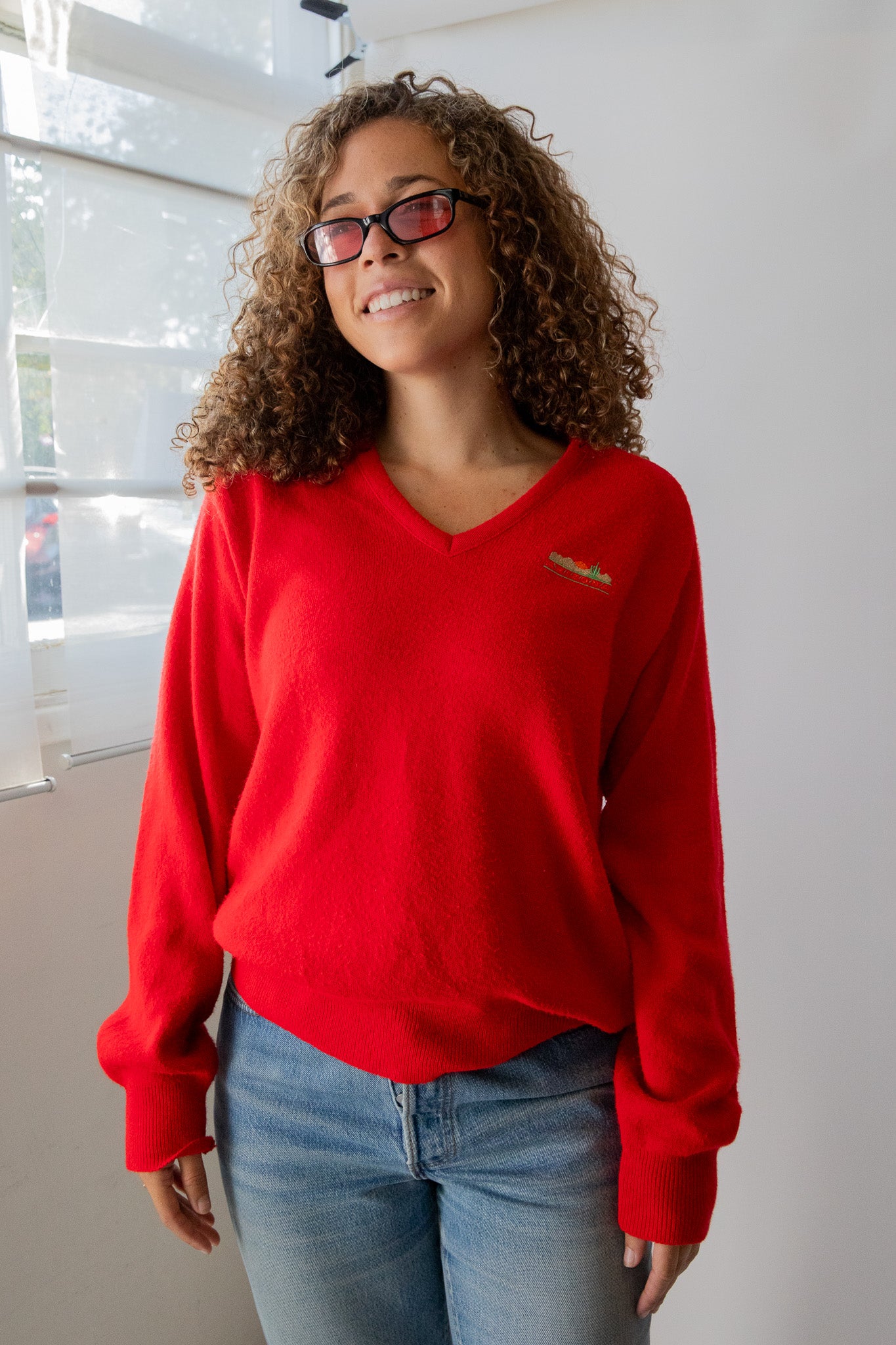 Red Arizona Sweater