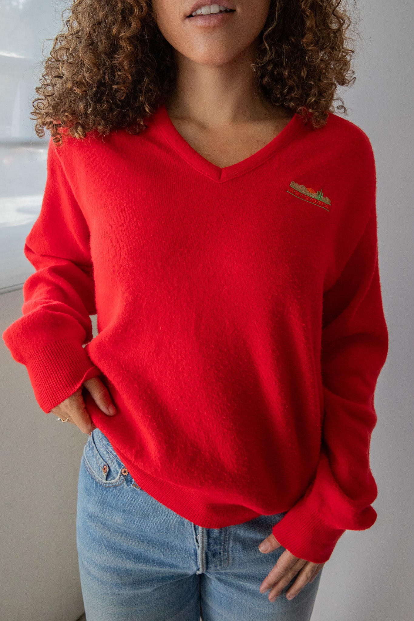 Red Arizona Sweater