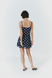 Sailor Polka Dot Mini Dress