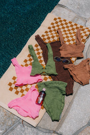 Metallic Chocolate Nancy One Piece