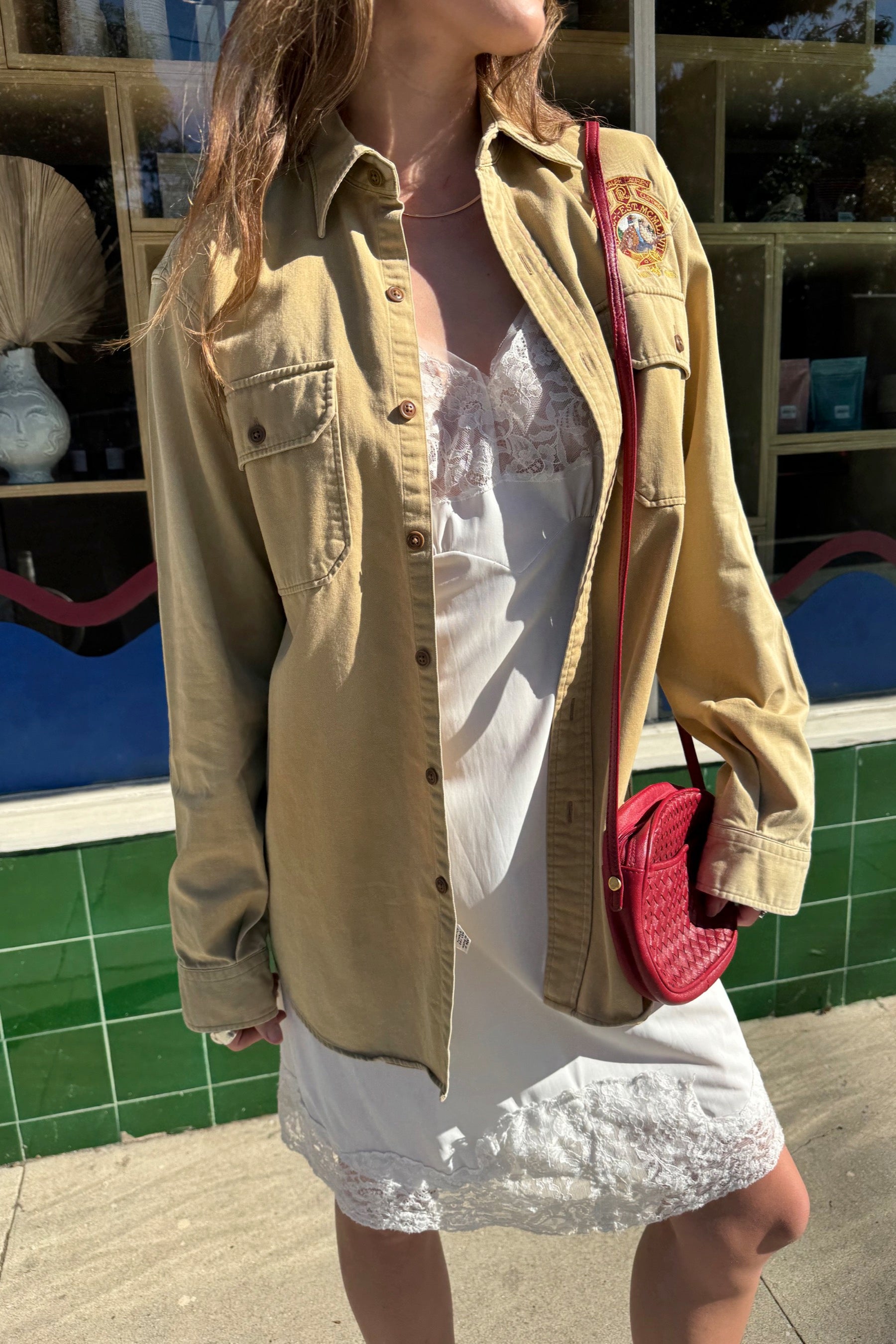Tan Polo RL Shirt