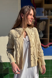 Ivory Hills of Donegal Cardigan