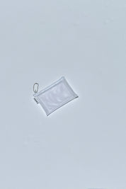 White Mesh Zip Case