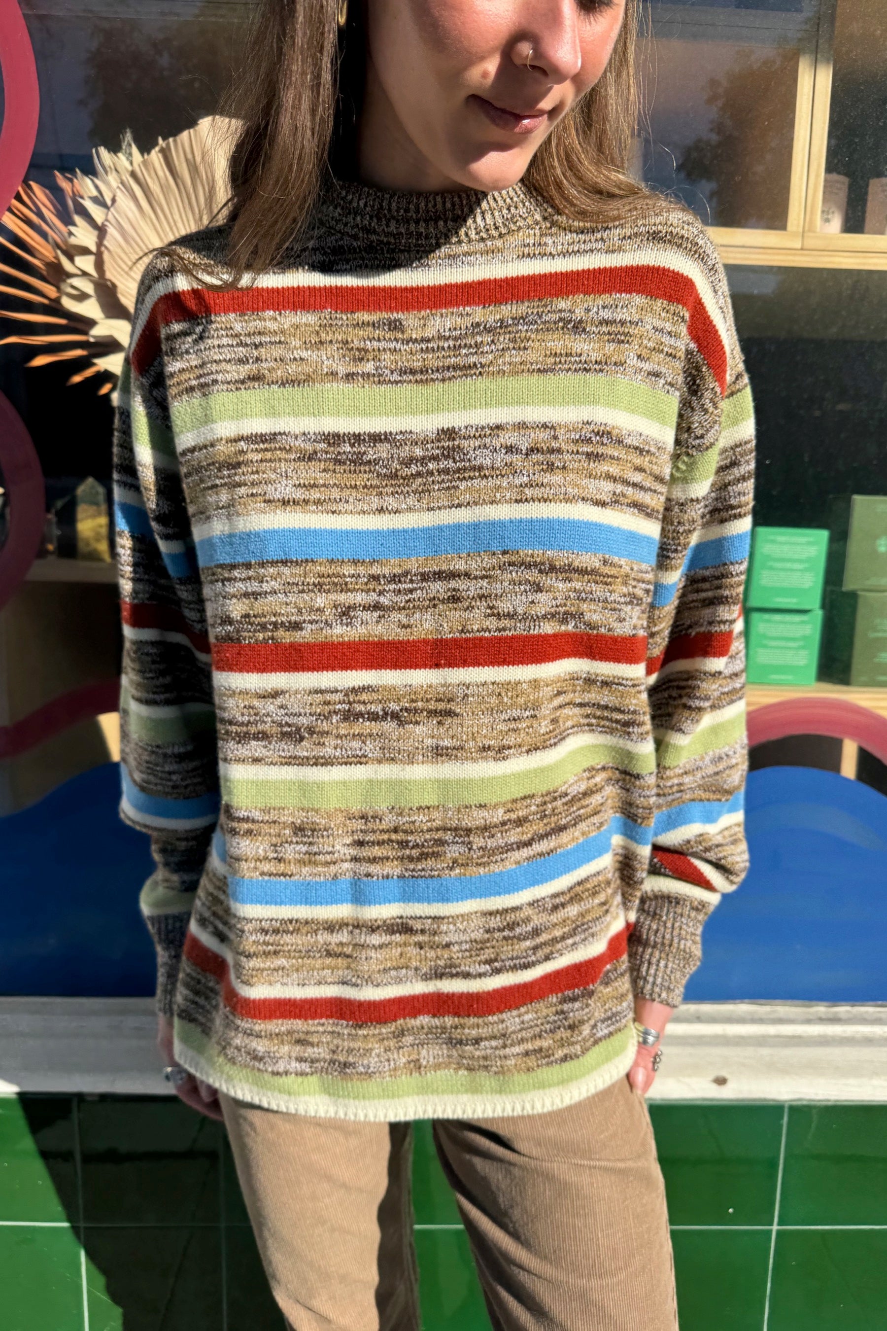 Stripe Broadway Sweater