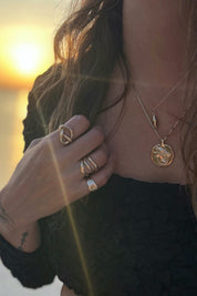 Bronze Fortuna Necklace