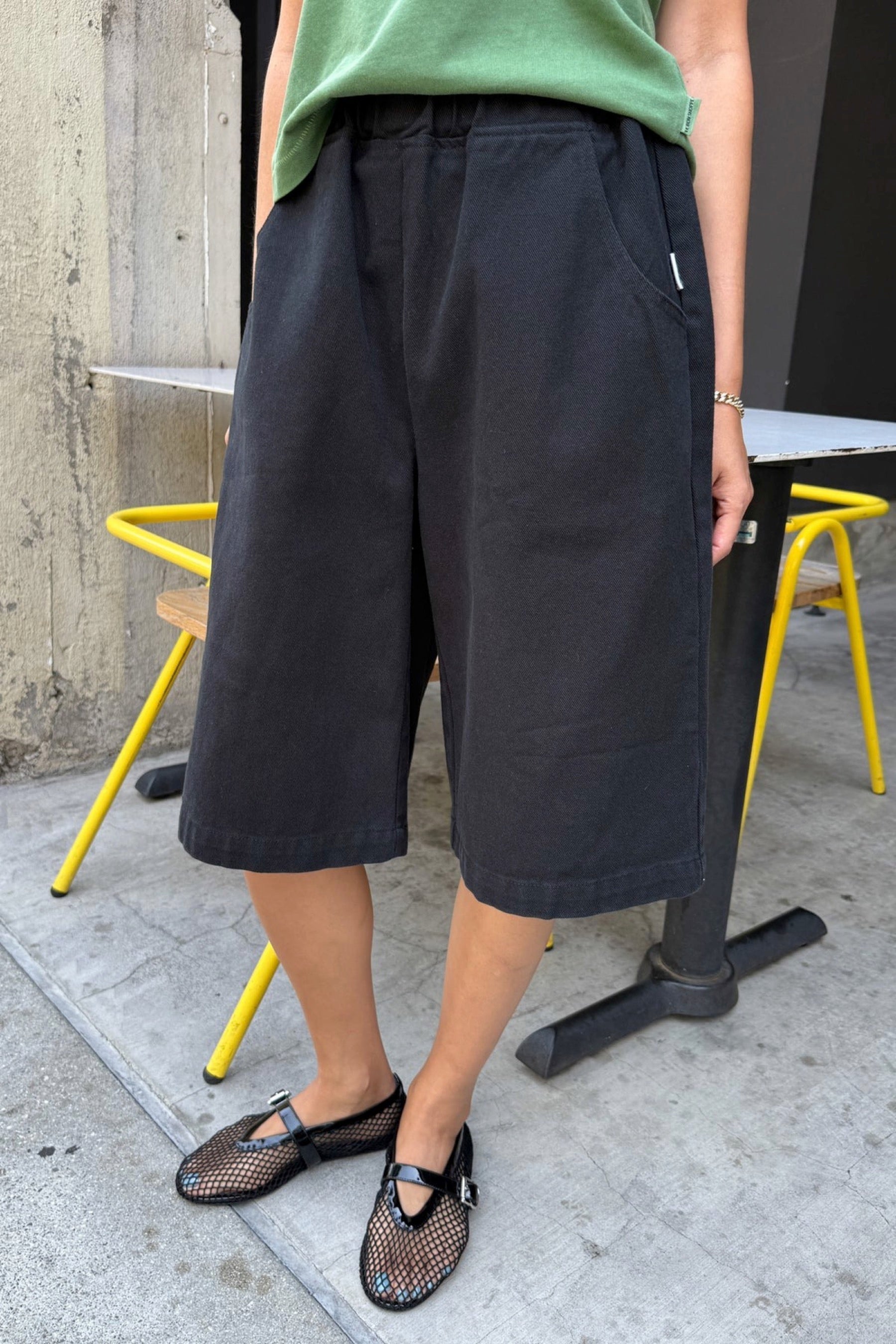 Black Canvas Liam Bermuda Shorts