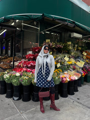 Sailor Polka Dot Mini Dress