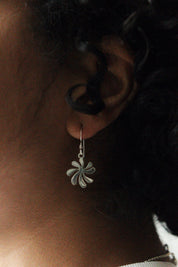Silver Final Wave Earring