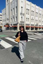 Blue Stripe Arc Pant