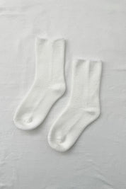 Classic White Cloud Socks