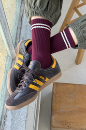 Maroon Boyfriend Socks