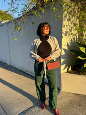 Black Bellevue Turtleneck Tee