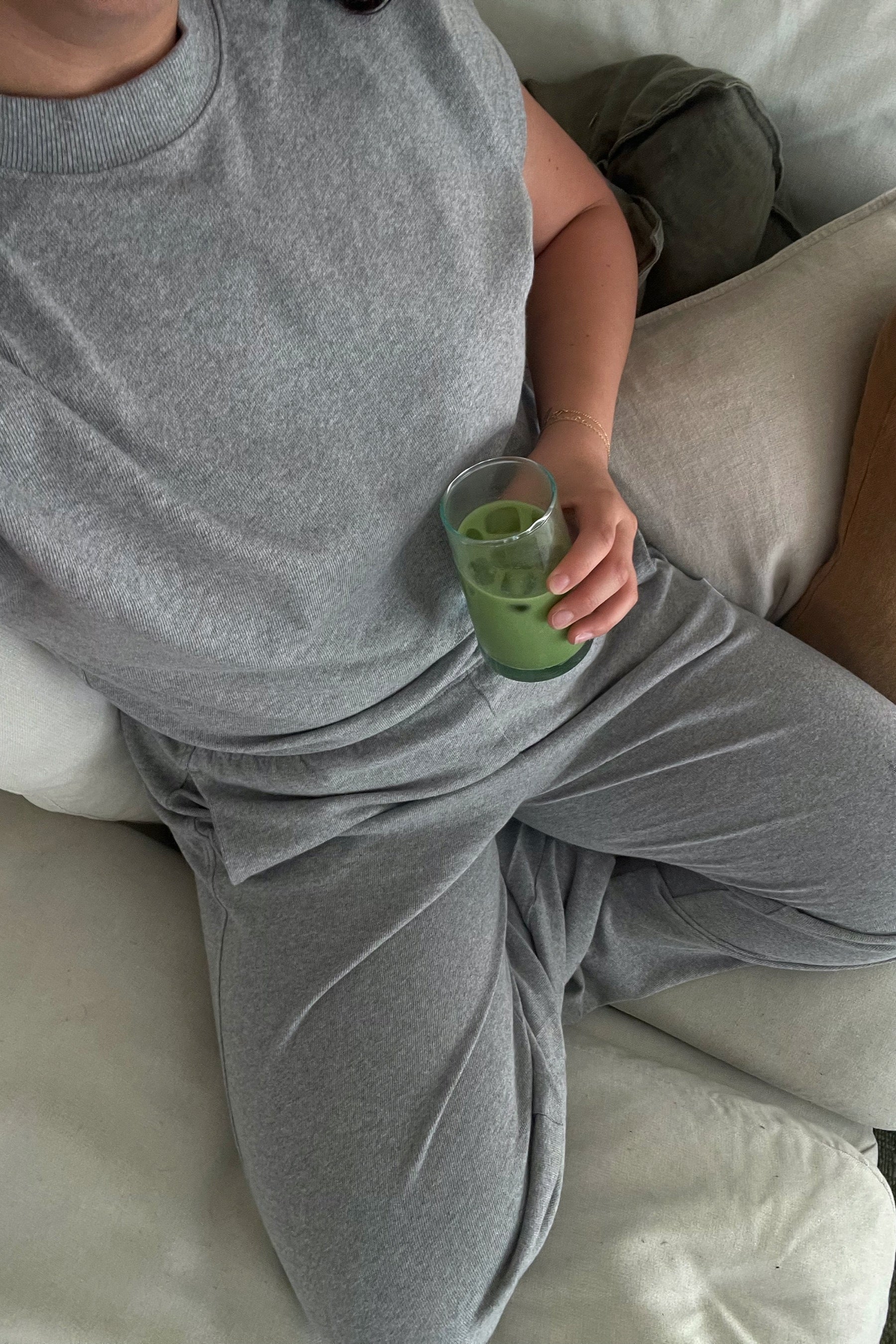 Heather Grey Breezy Pants