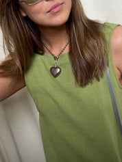 Silver Heart Necklace