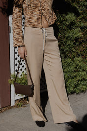Brown Leather Pochette