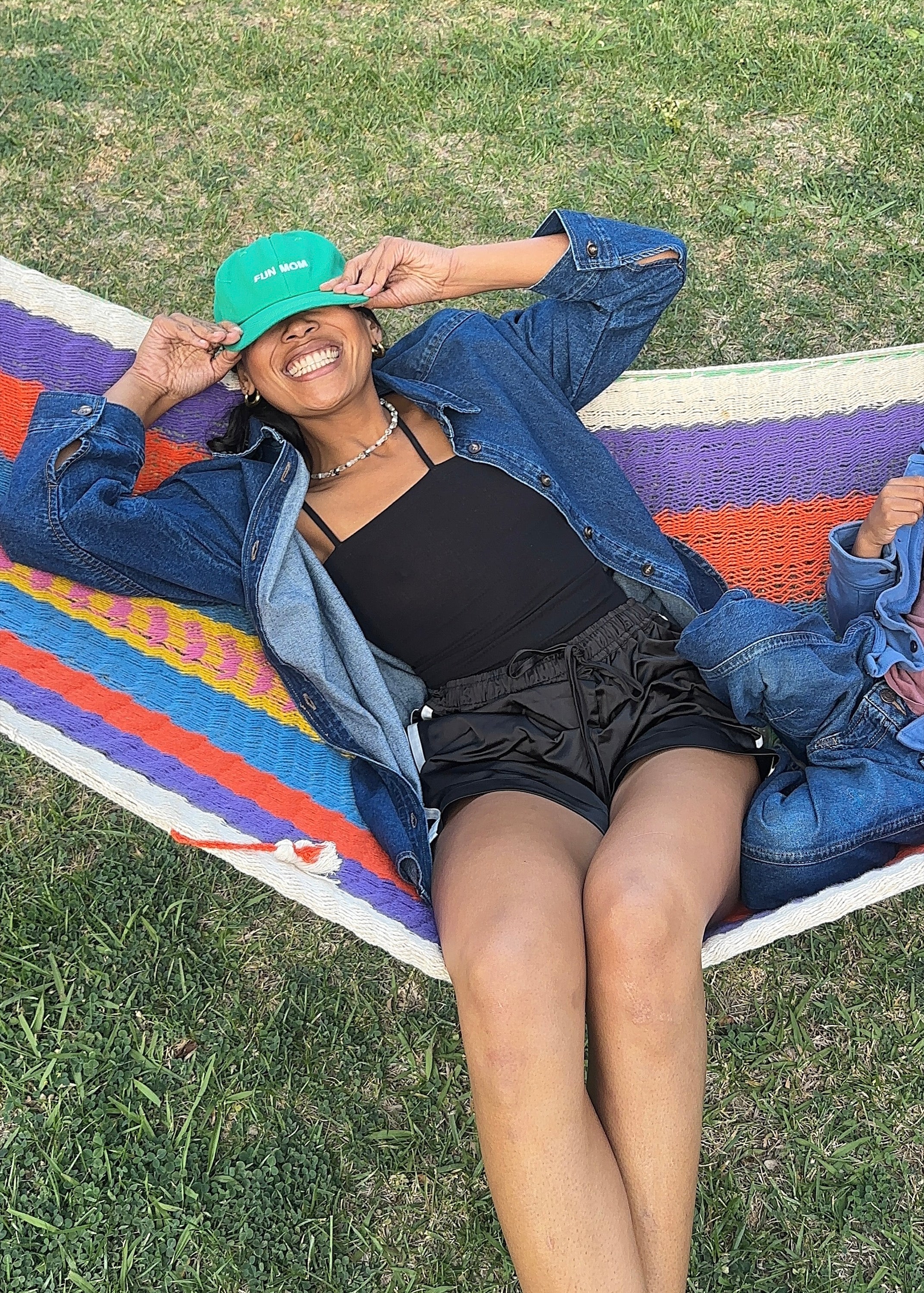 X Prism Green Fun Mom Hat