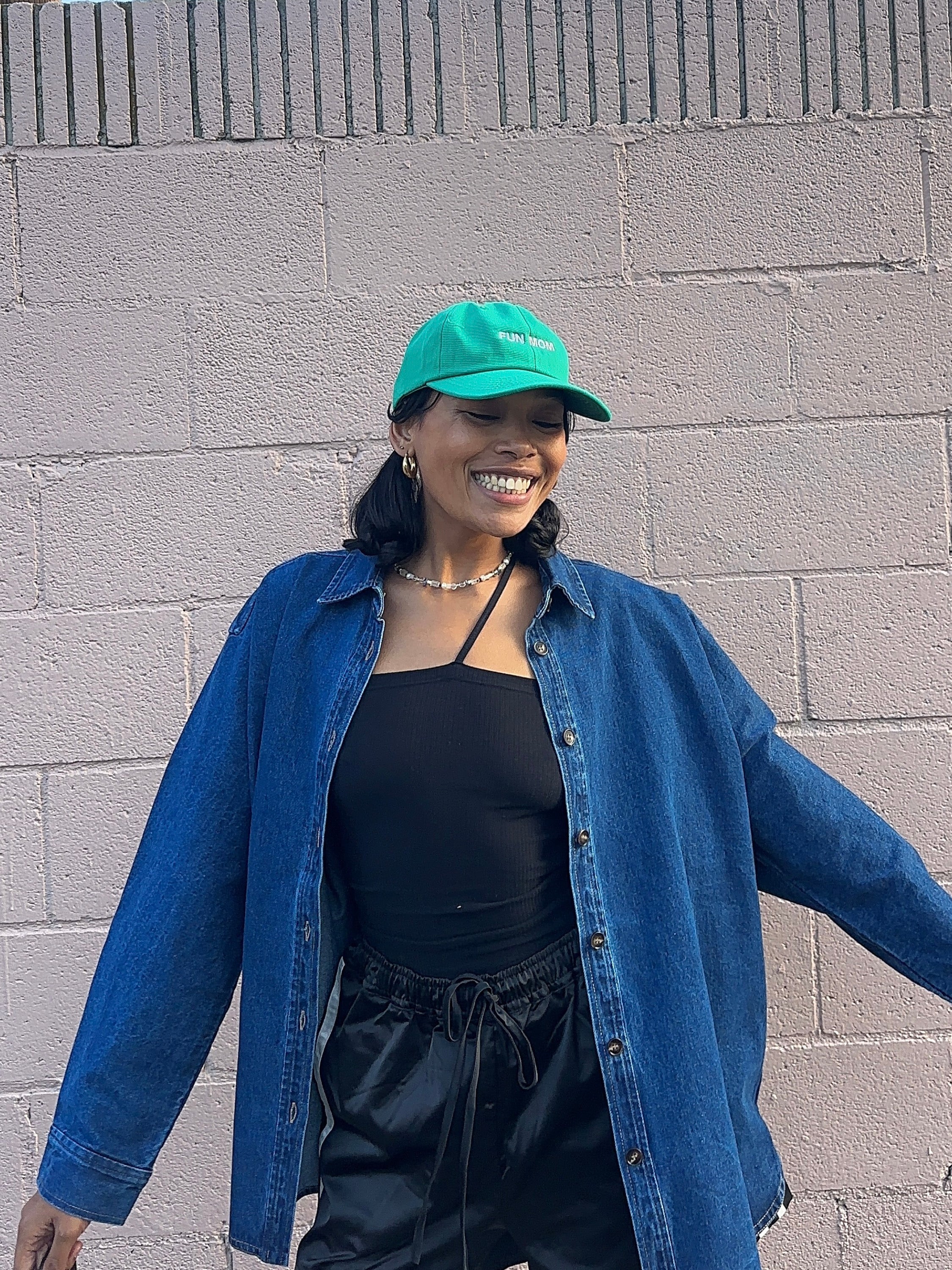 X Prism Green Fun Mom Hat