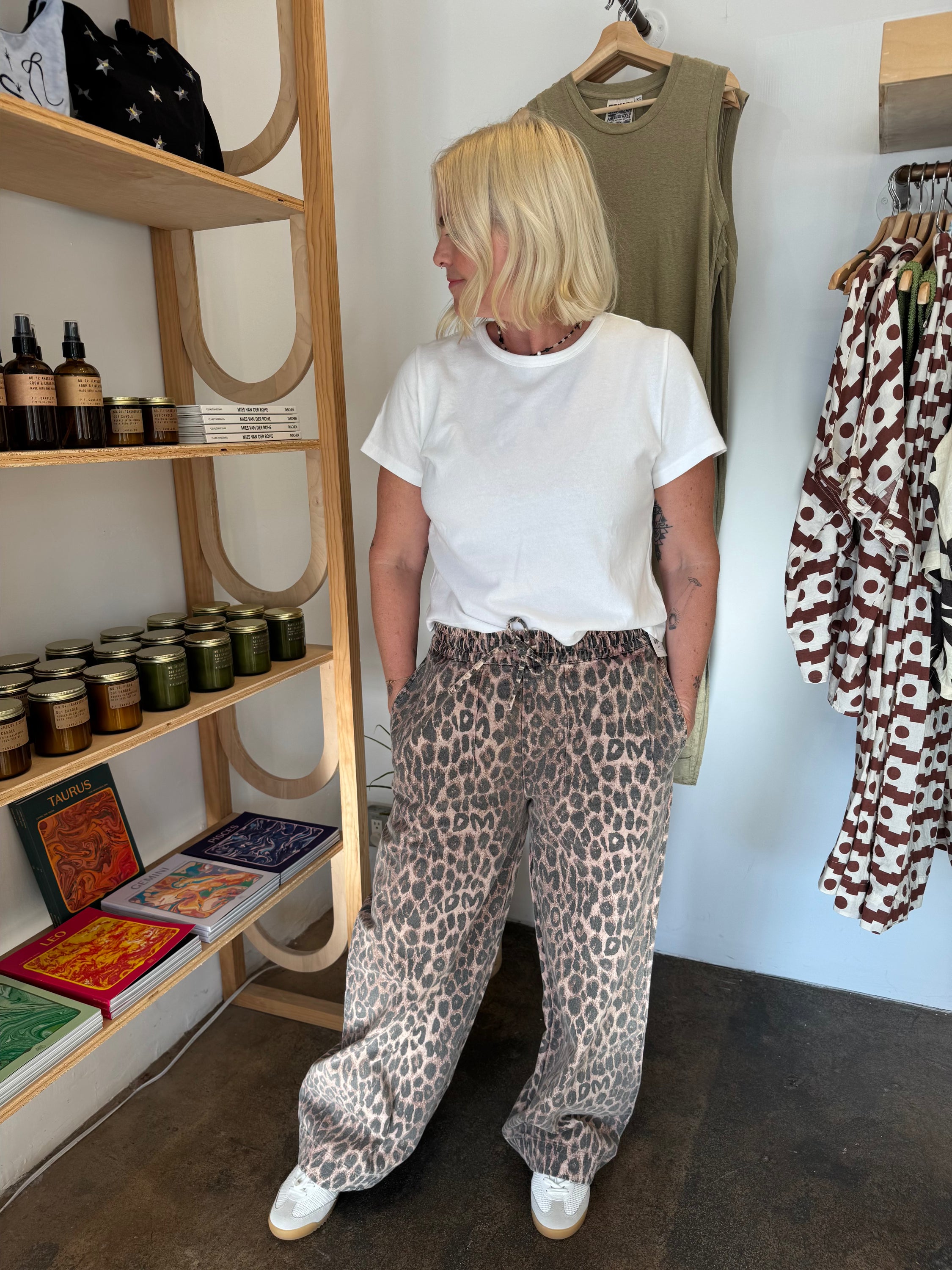 Leopard Rafe Pant