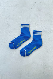 Royal Blue Girlfriend Socks