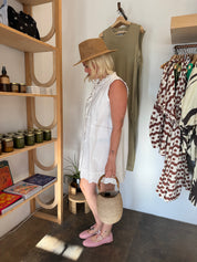 Off White Blondey Mini Dress