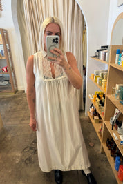 Iris 60s Tie Front Dress