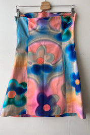 Damaged Blue Violet Dress