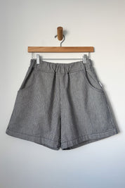 Blue Stripe City Shorts