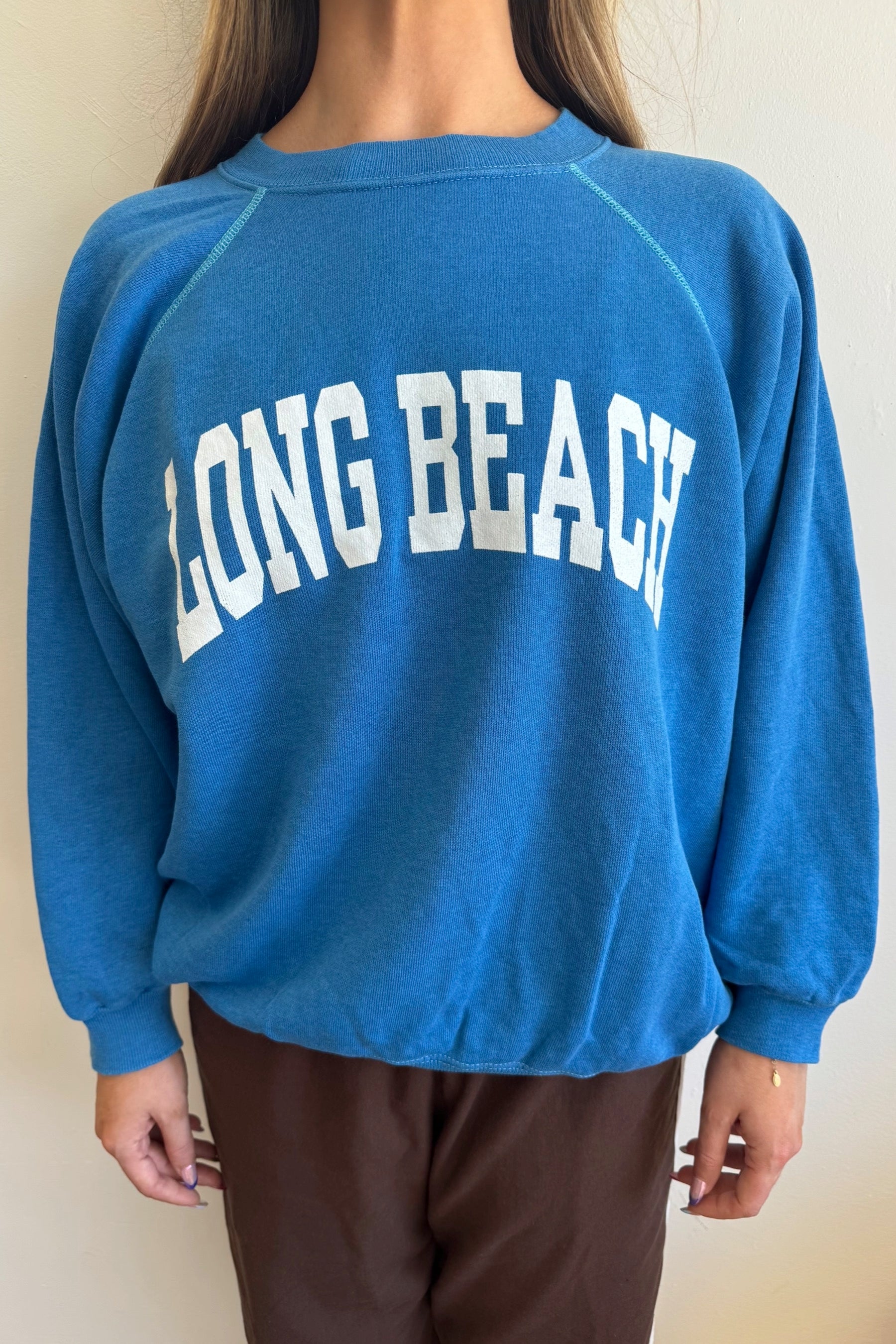 Royal Blue Varsity LB Sweatshirt 005