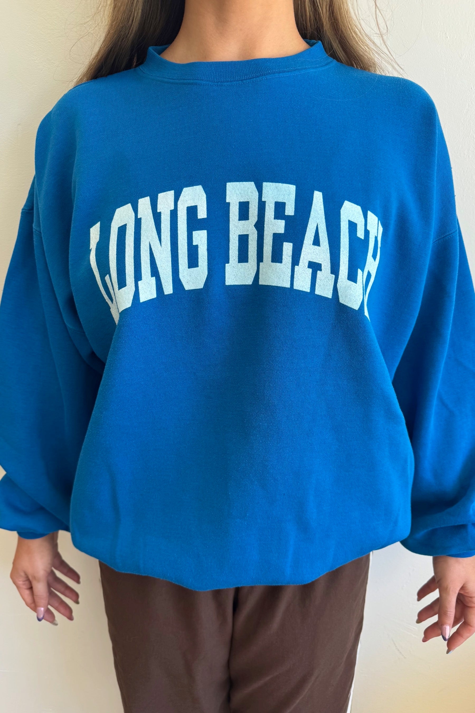 Royal Blue Varsity LB Sweatshirt 004