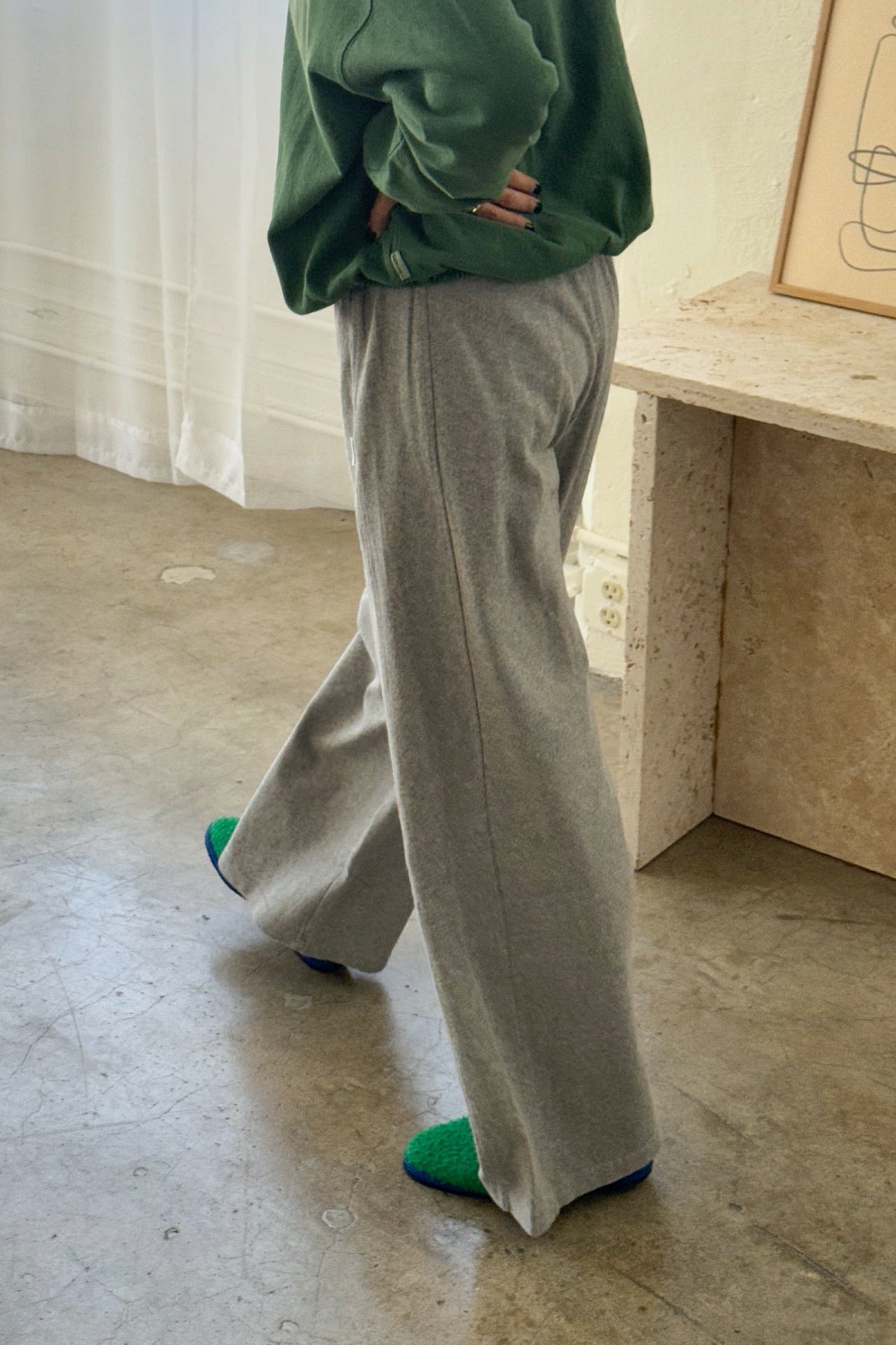 Heather Grey Breezy Pants