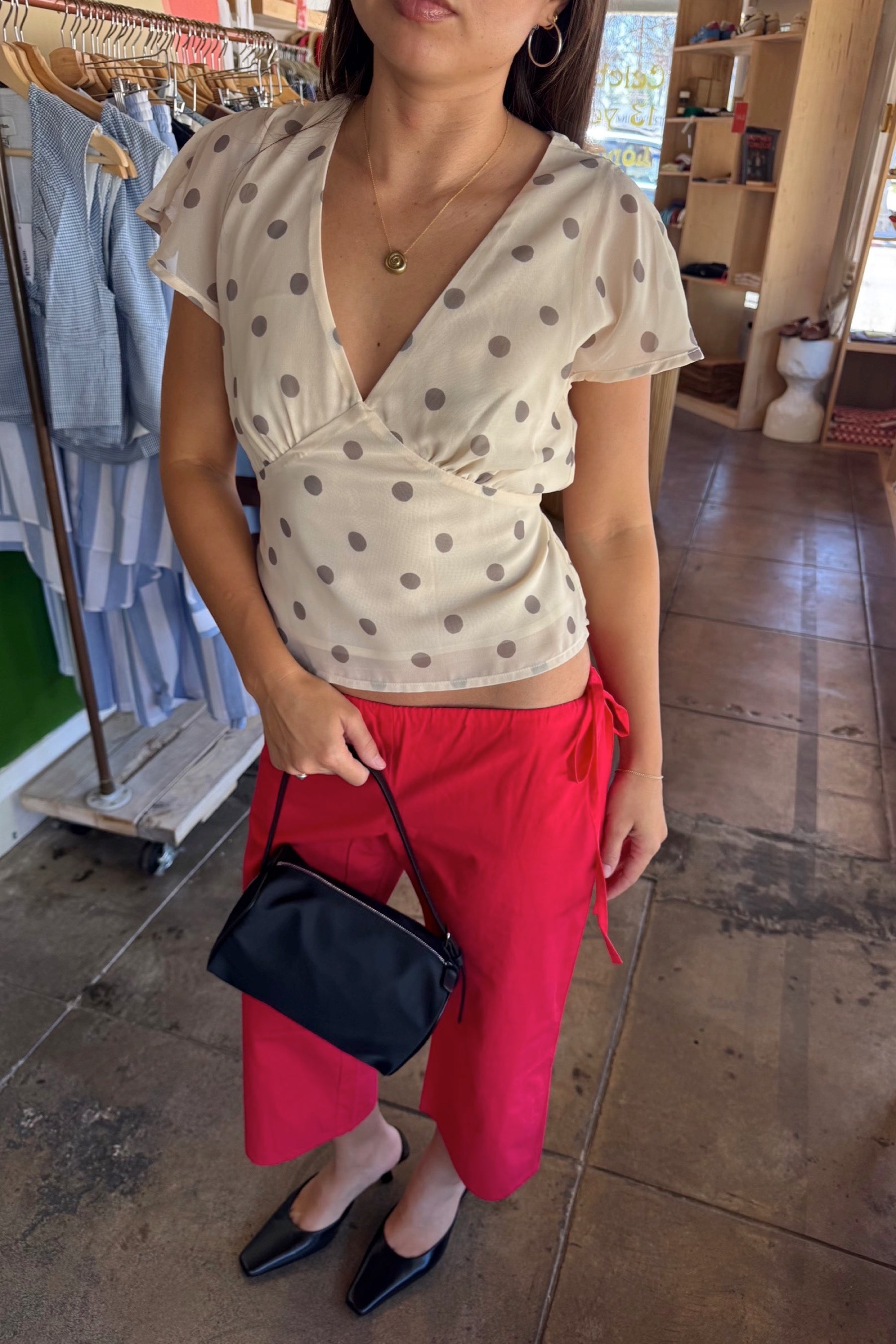 Honeycomb Penny Top