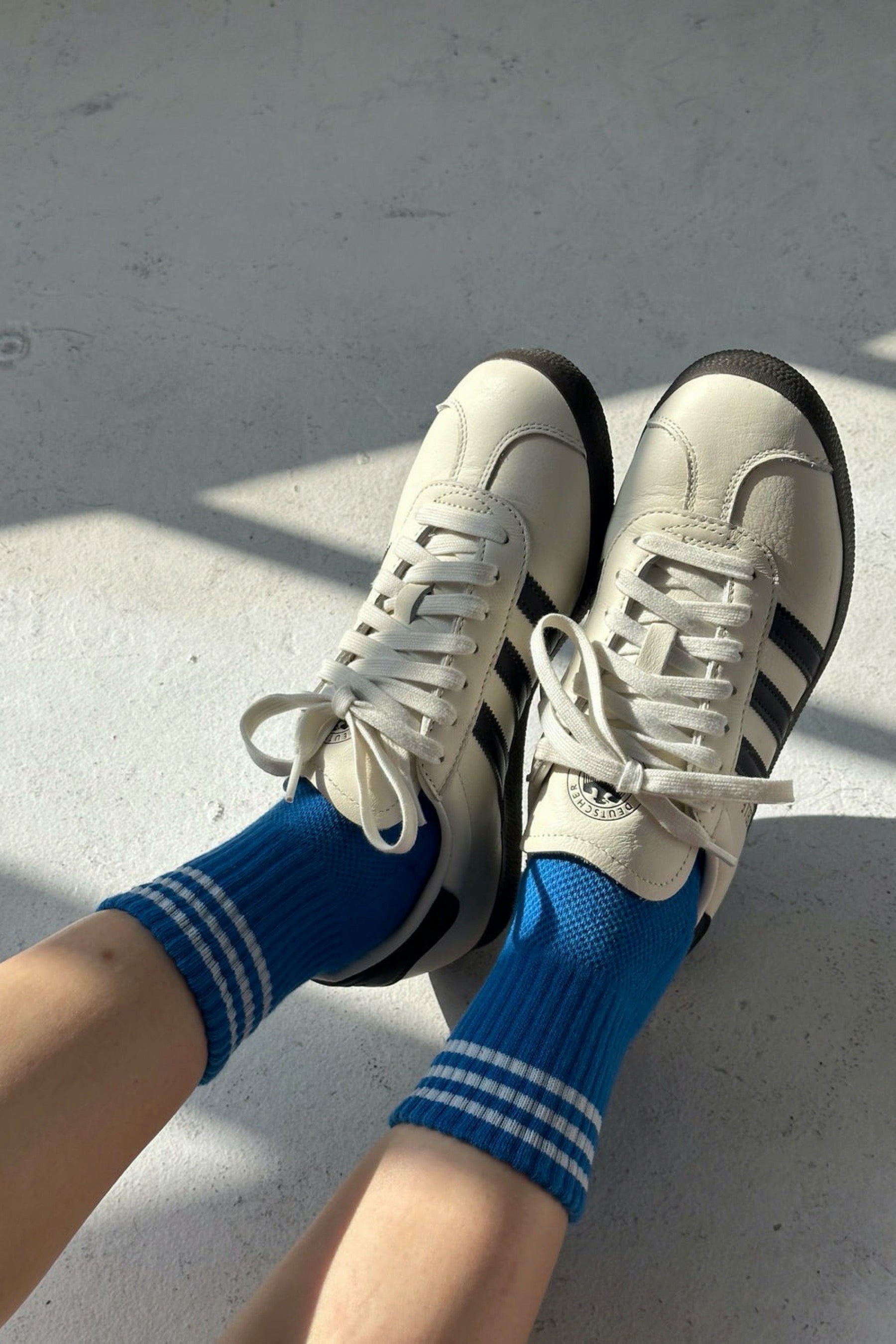 Royal Blue Girlfriend Socks