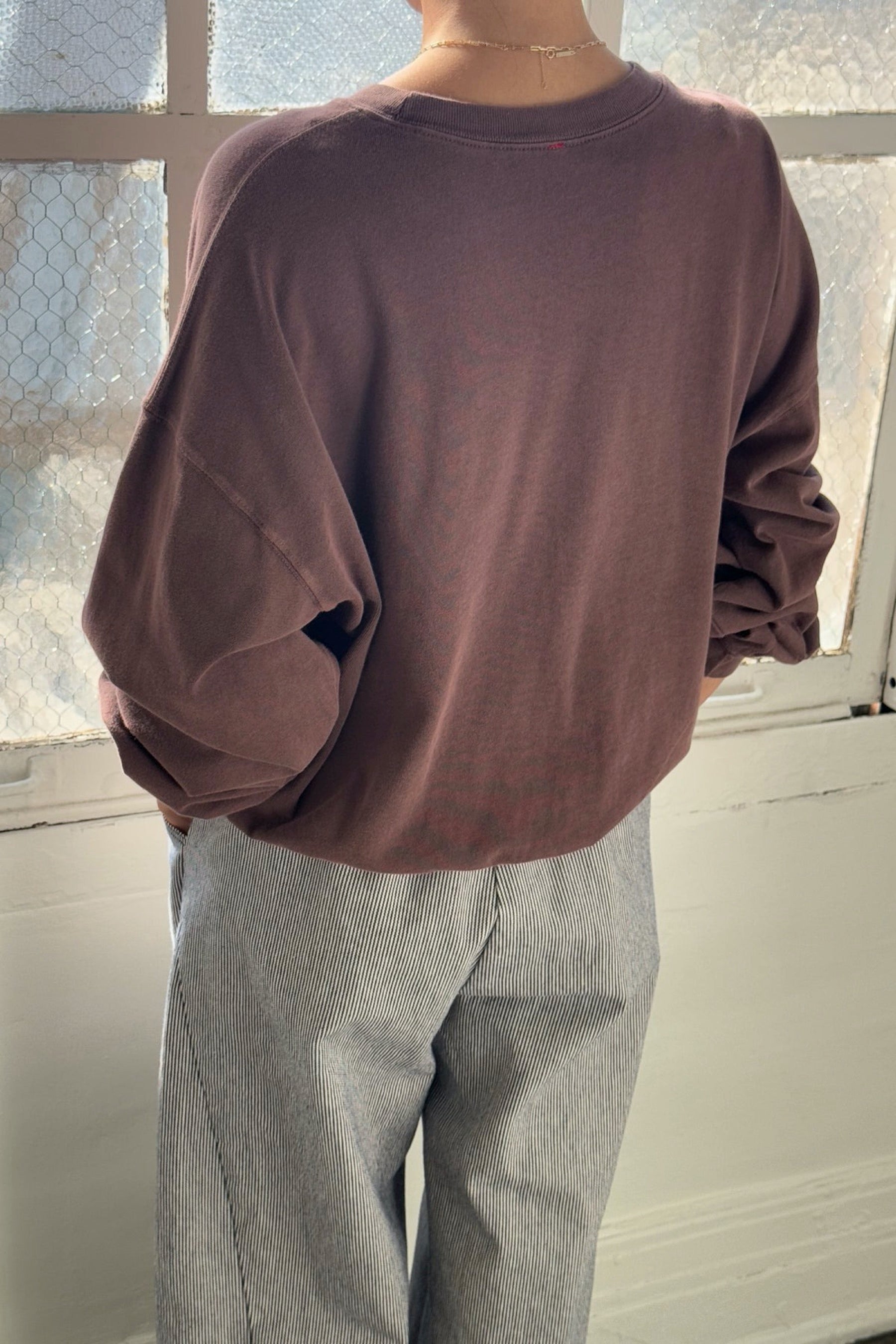 Espresso Cali Jersey Sweatshirt