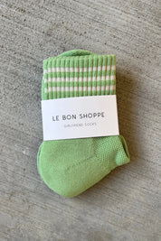 Green Leaf Girlfriend Socks