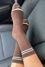 Wood Boyfriend Socks