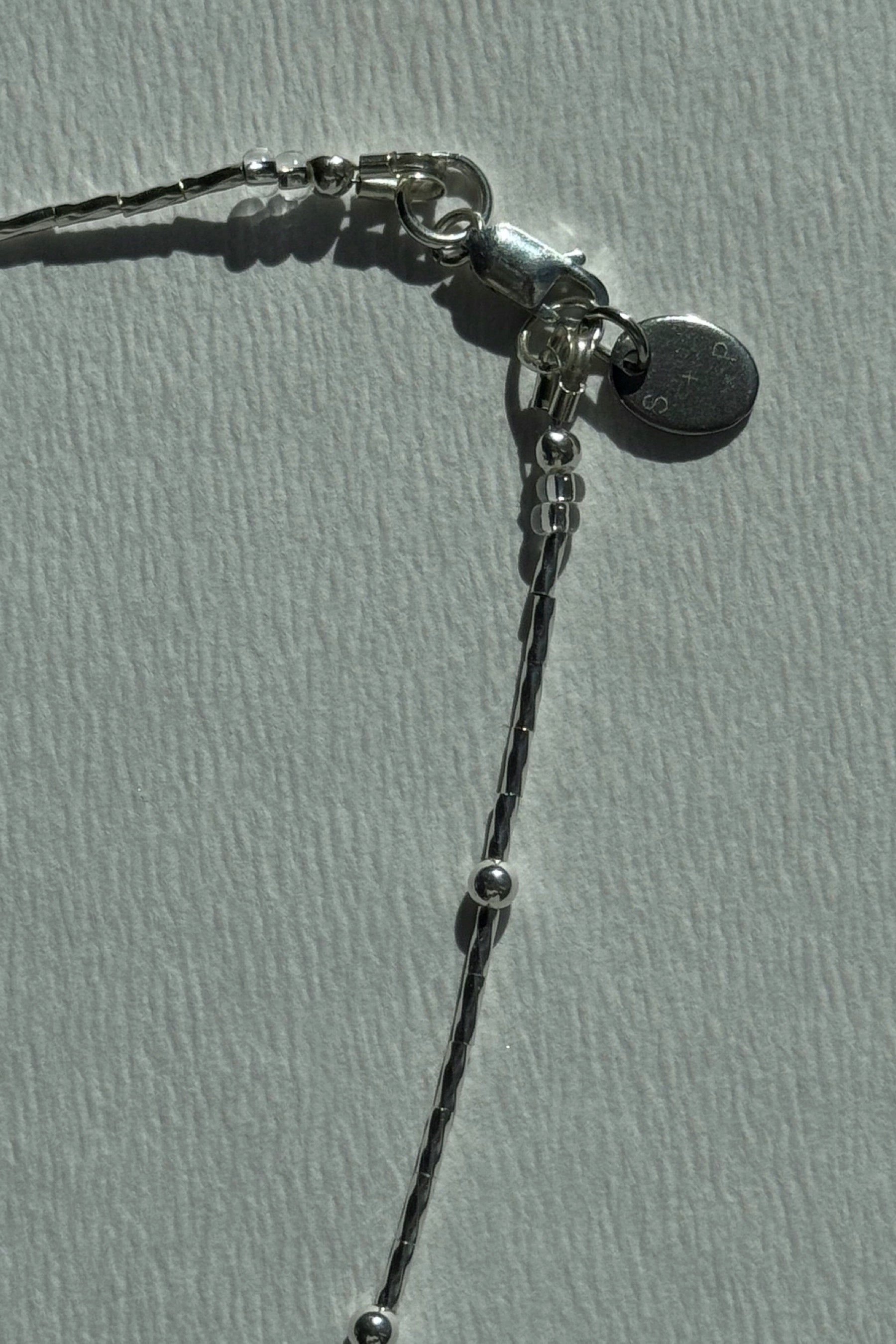 Sterling Beaded Necklace