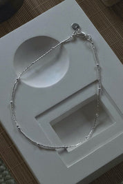 Sterling Beaded Necklace