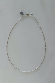 Sterling Beaded Necklace