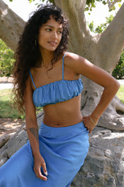 Azure Tropez Top