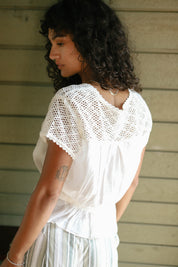 Clean Ivory Gemma Top