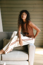 Cream Hanalei Beach Pant