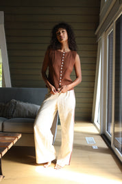 Cream Hanalei Beach Pant