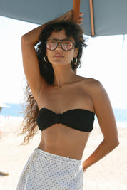 Black Jean Bikini