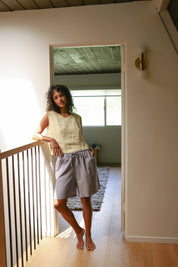 Oxford Stripe Venice Shorts